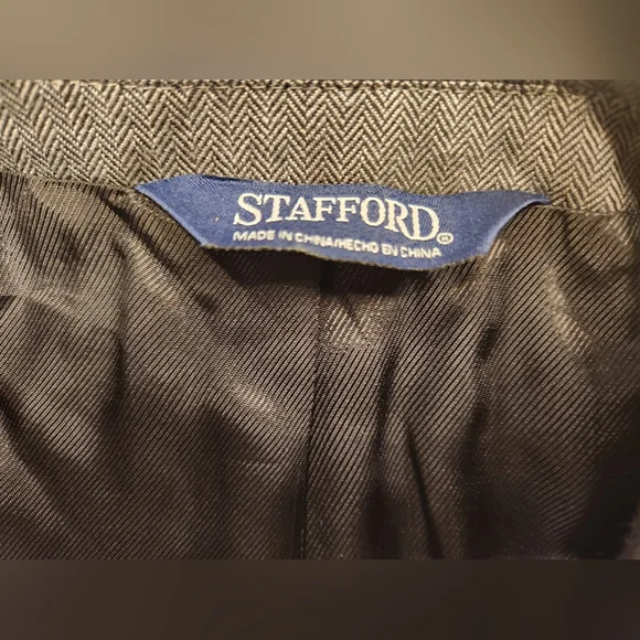 Stafford Charcoal Gray Blazer - Picture 5 of 7